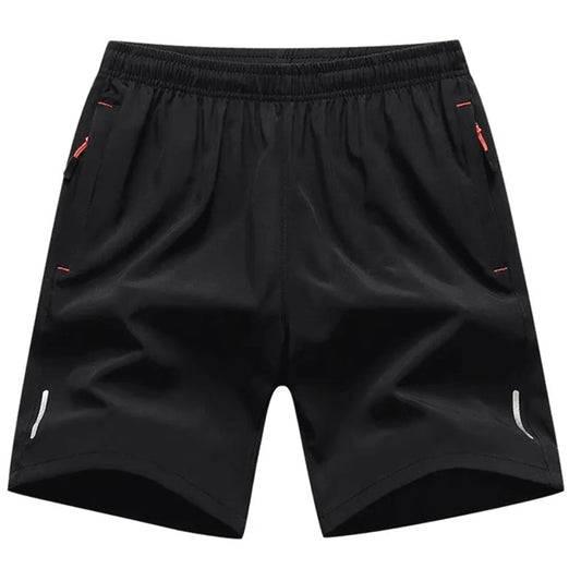 AeroFlex Breathable Sports Shorts for Men Comfortable Elastic Waist Activewear