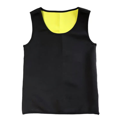 Men Training T Shirts Sauna Effect Sports Vest Exercise Tops Fitness Clothes Slimming Weight Loss Sportswear