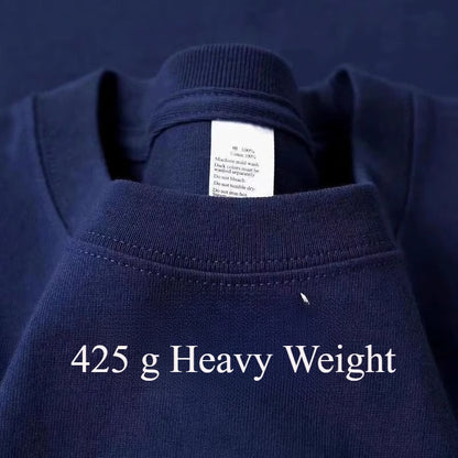Heavy Weight Men T Shirt Cotton Half Sleeve Breathable Round Neck Basic Tops Men Summer T-Shirt, Quality Comfort Fit