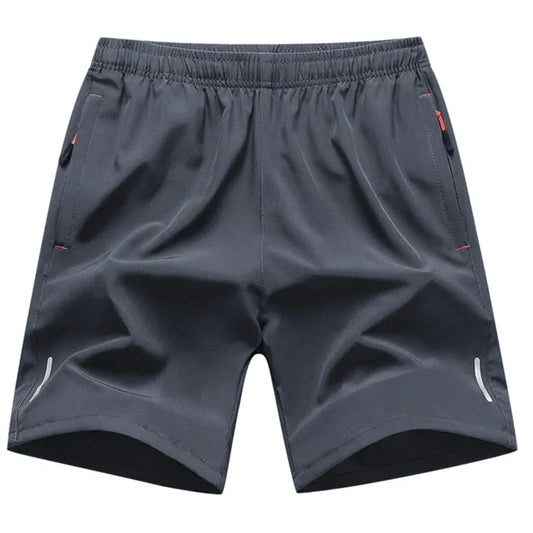 AeroFlex Breathable Sports Shorts for Men Comfortable Elastic Waist Activewear
