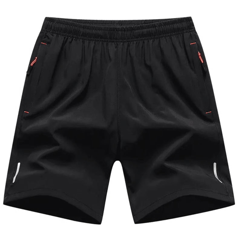 AeroFlex Breathable Sports Shorts for Men Comfortable Elastic Waist Activewear