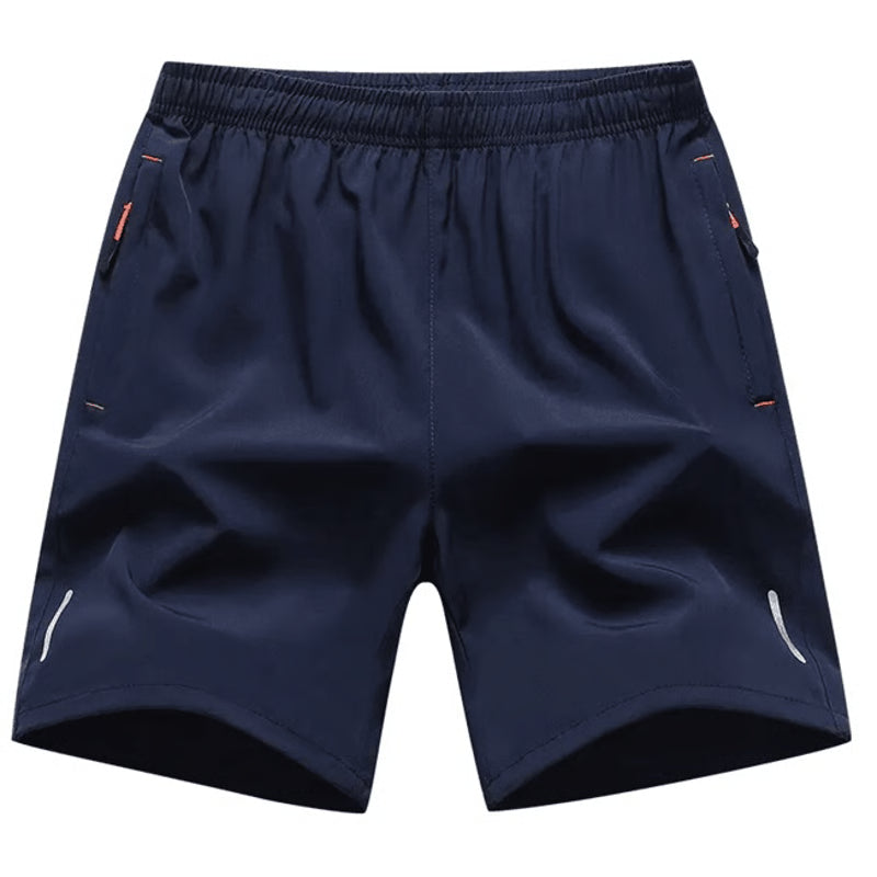 AeroFlex Breathable Sports Shorts for Men Comfortable Elastic Waist Activewear