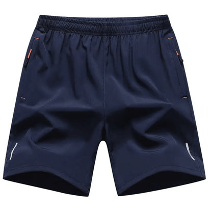 AeroFlex Breathable Sports Shorts for Men Comfortable Elastic Waist Activewear